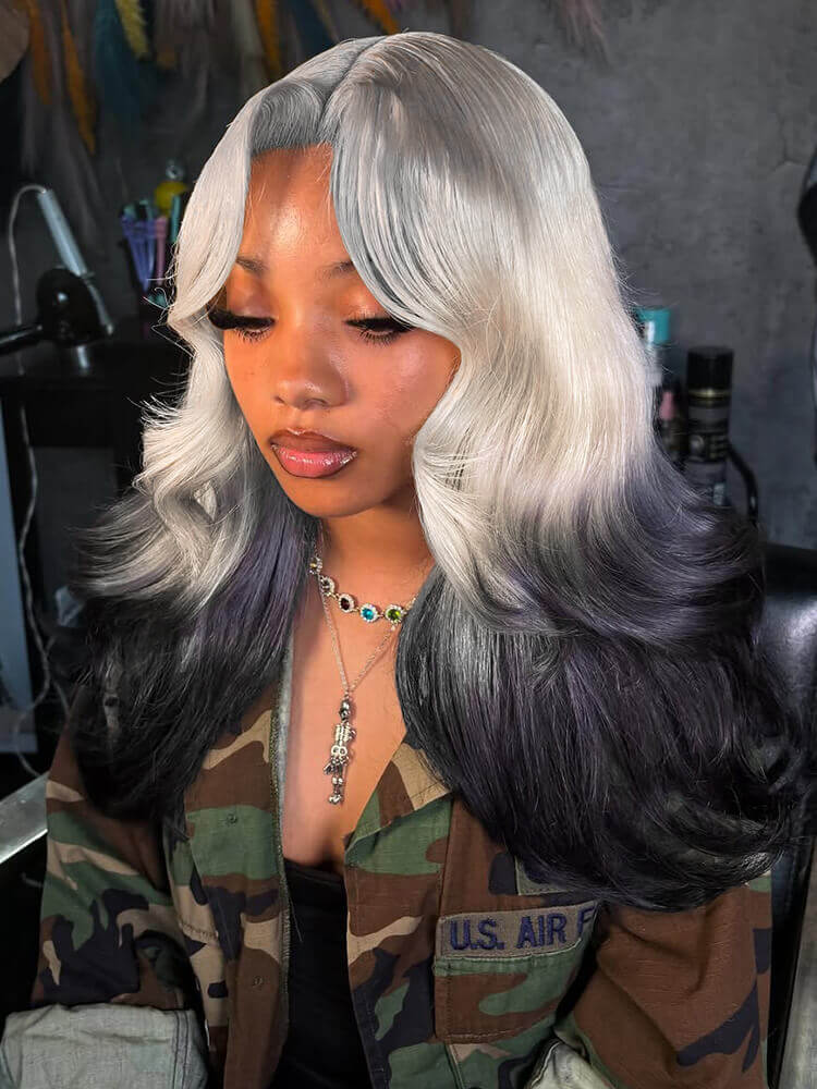 Slightly Layered Cut Blonde Wigs