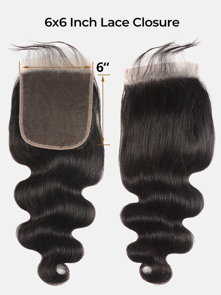 6x6 lace closure