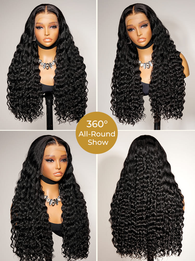 loose deep wave wig
