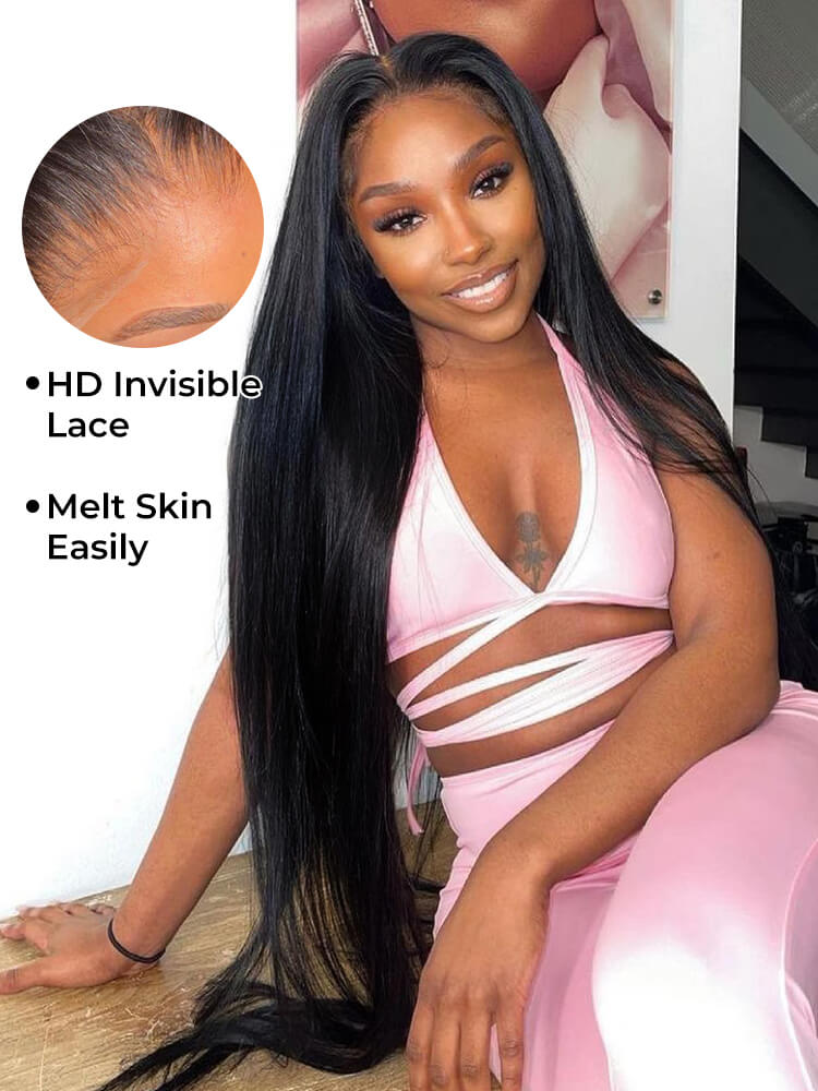 40 inch straight lace wig