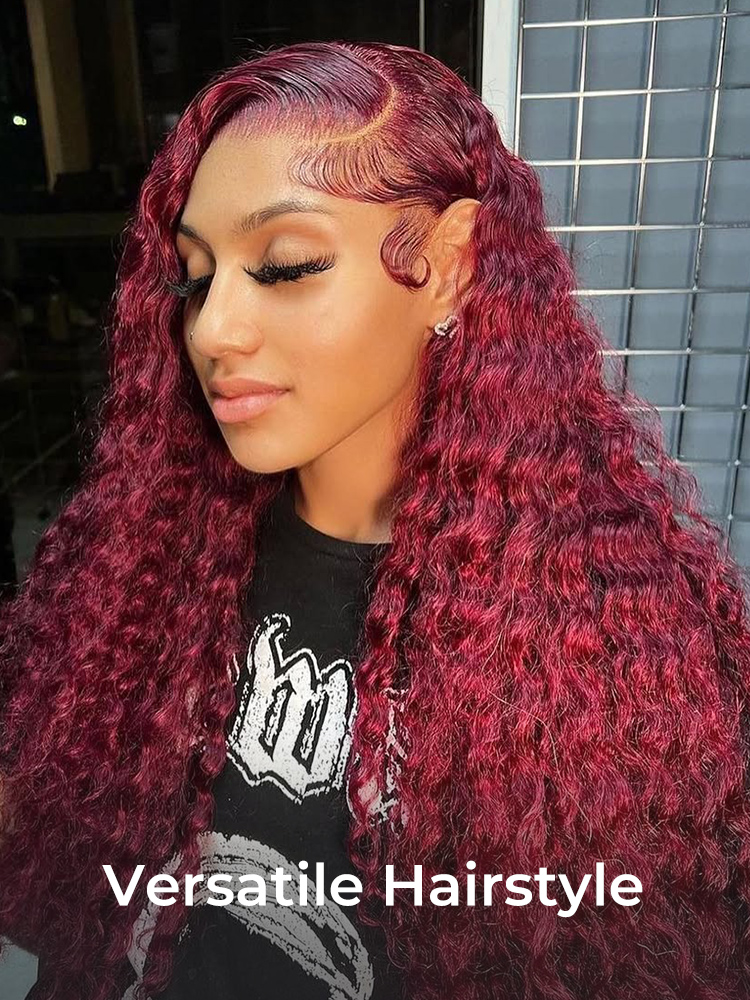 lace frontal wig with side part