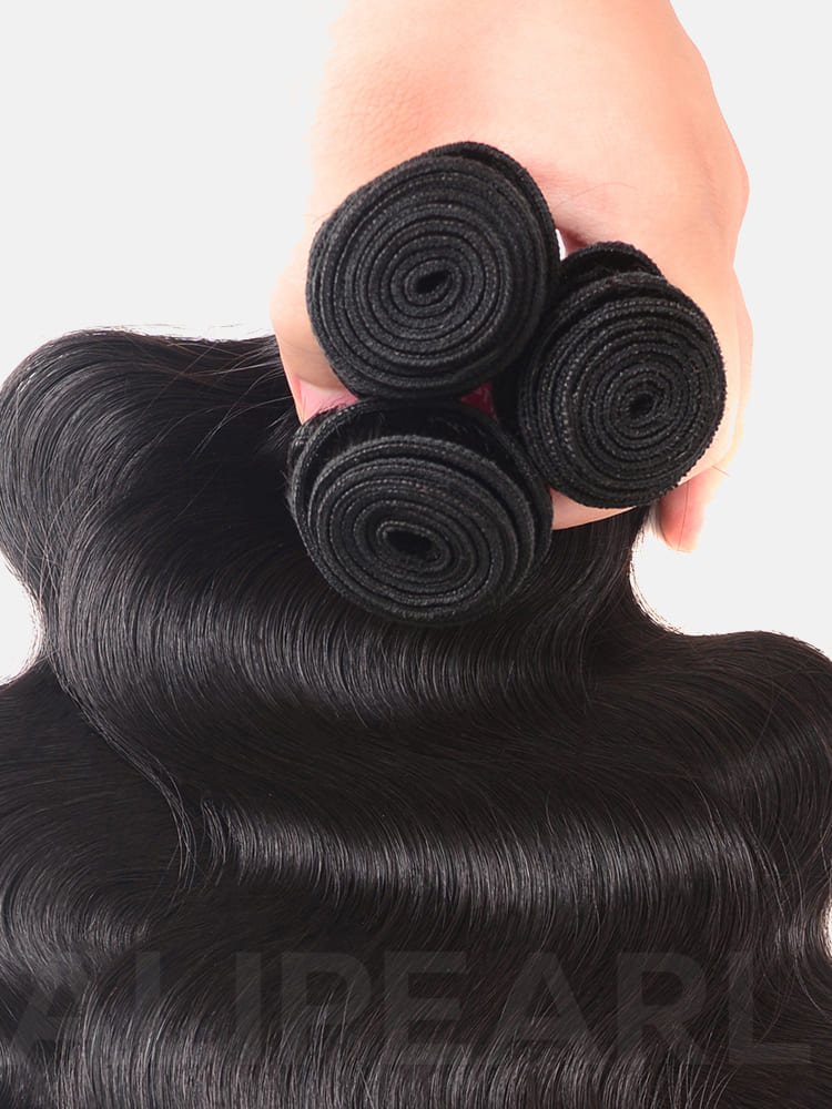 double weft body wave bundle