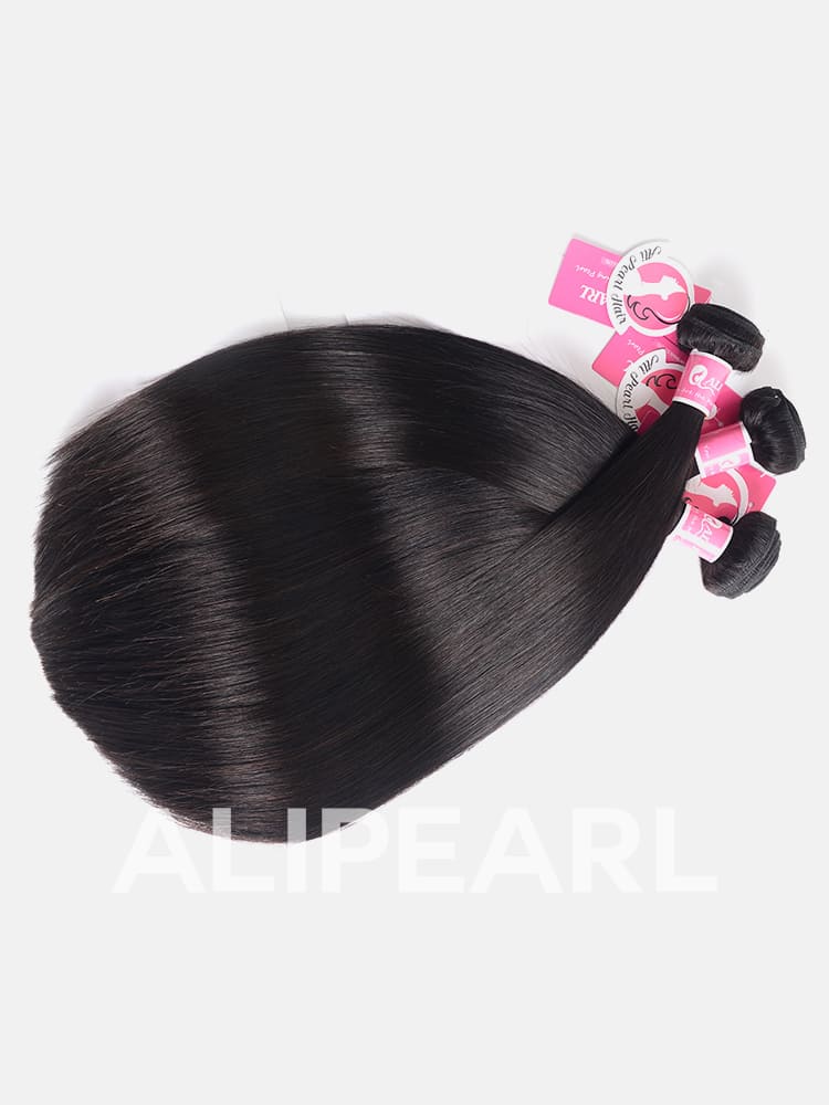 unprocessed straight human hair bundles