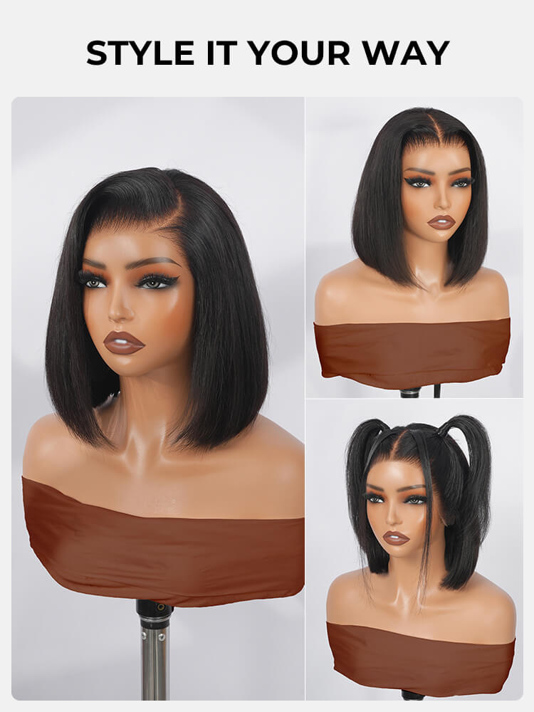 Bob Wig With Multiple Stylings