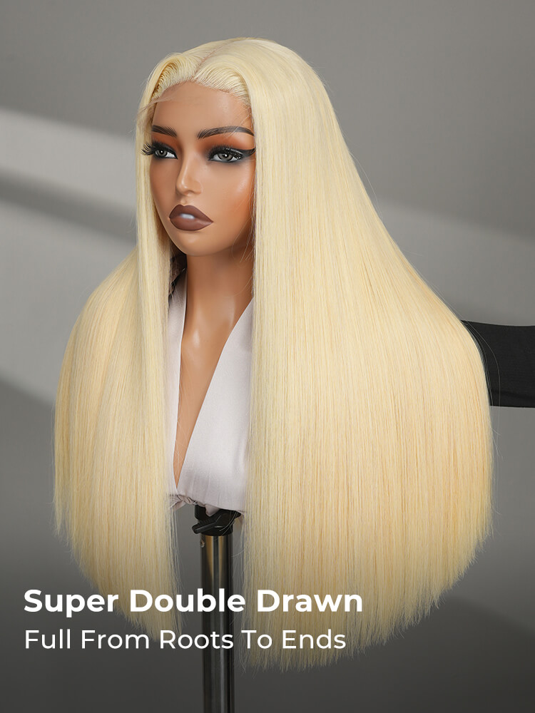 super double drawn wig