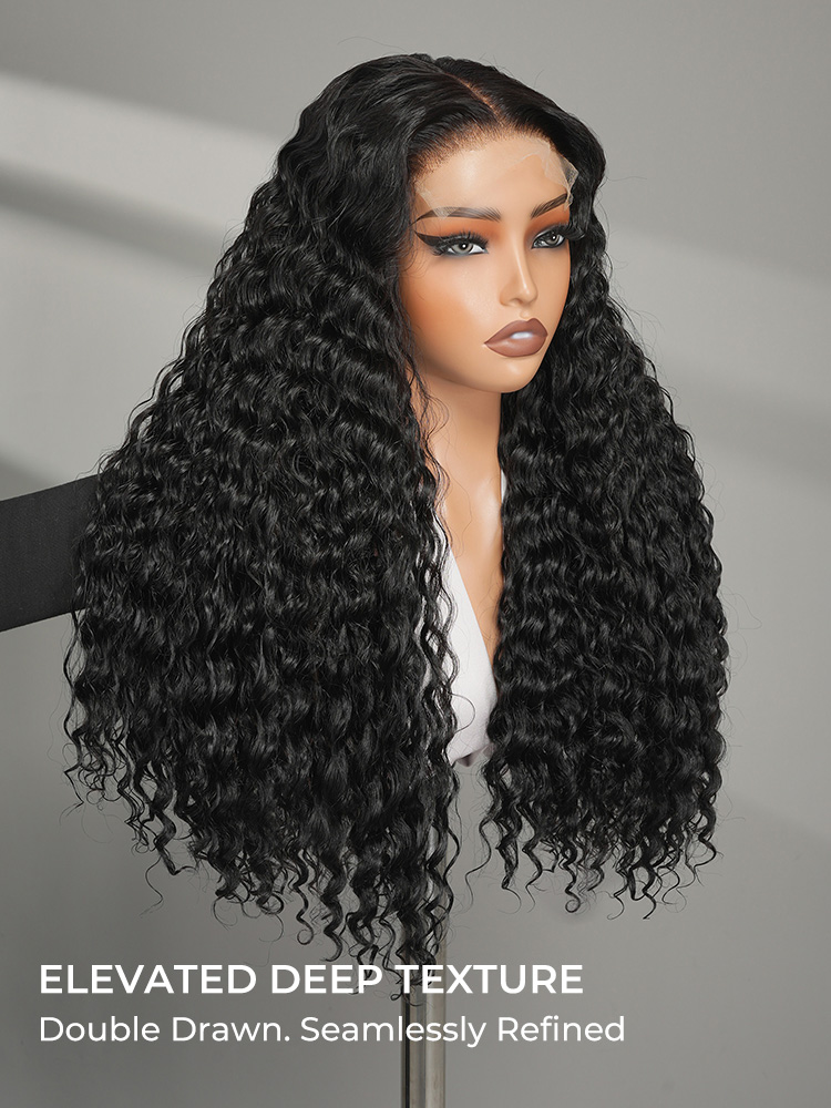 double drawn loose deep Wave