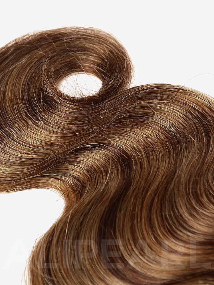 Body wave hair texture
