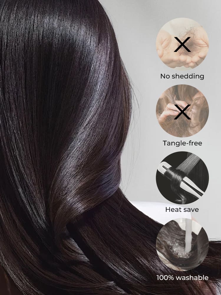 100% human hair