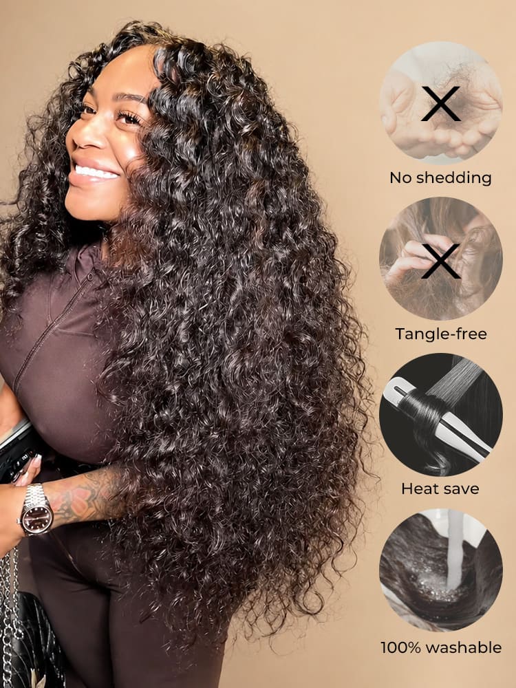 premium indian curly hair
