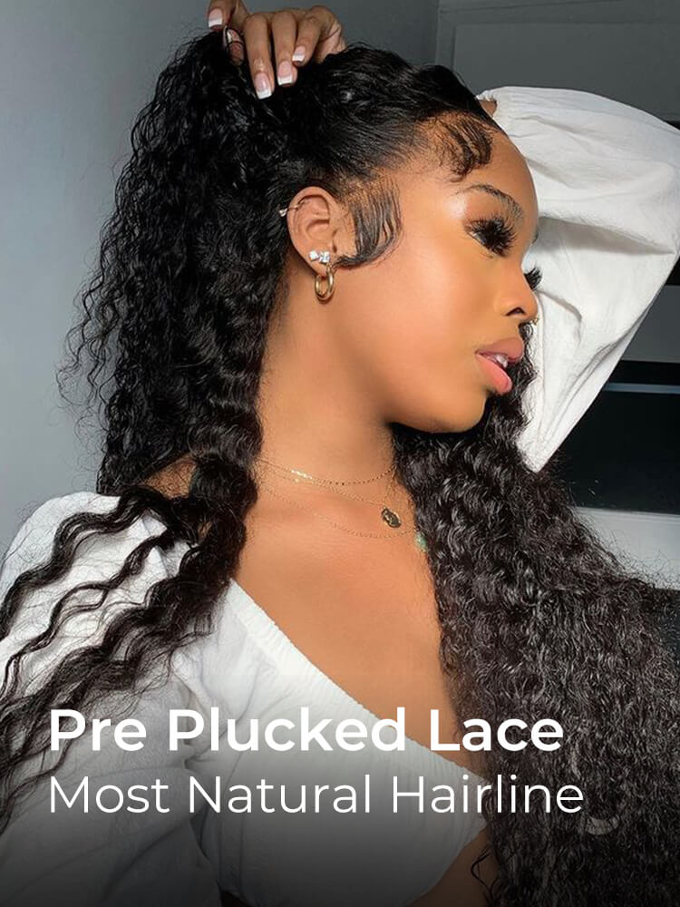 pre plucked natural hairline