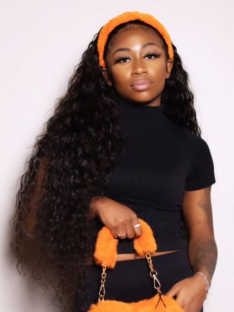 100% human hair deep wave wigs