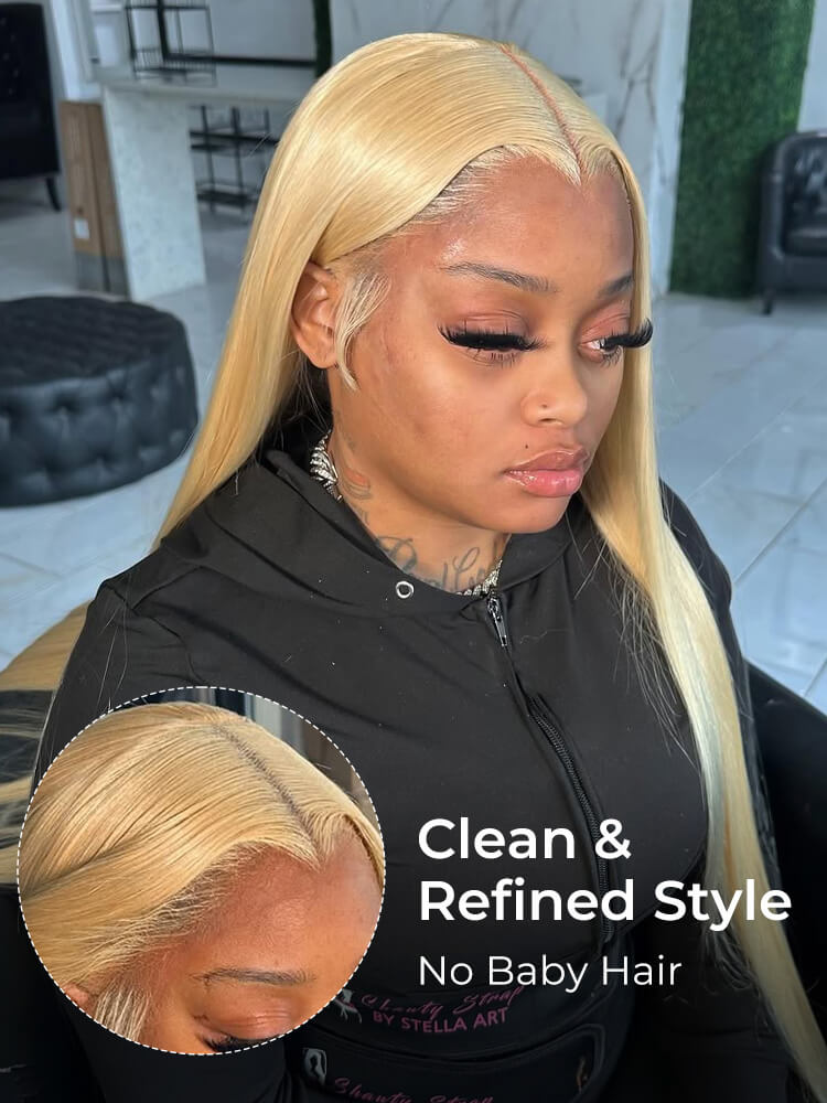 M Hairline With Widows Peak