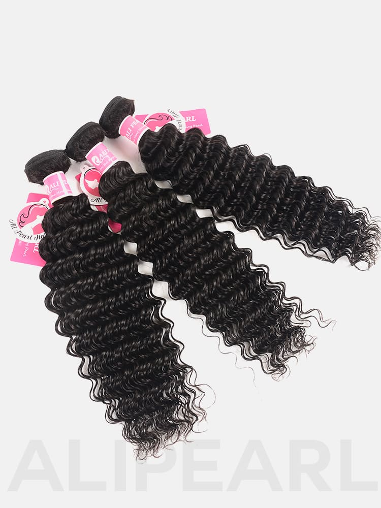deep curly human hair extensions