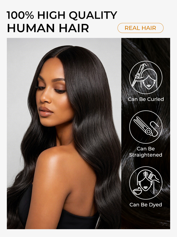 100% human hair