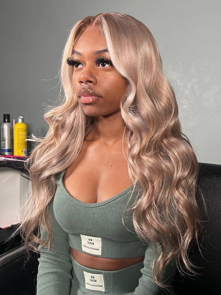 liese milk tea brown with highlights