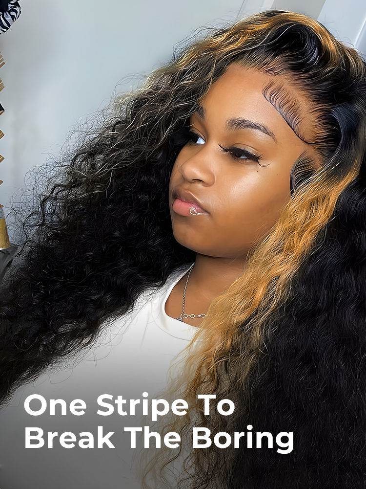 natural hairline lace frontal glueless wig