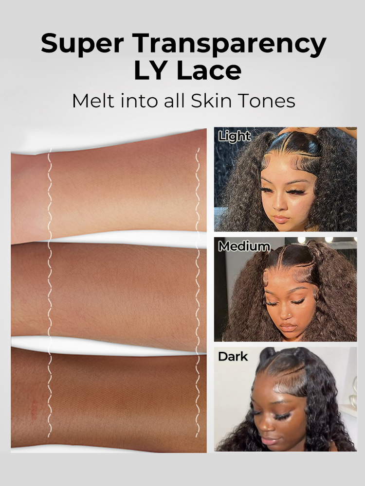 transparent lace