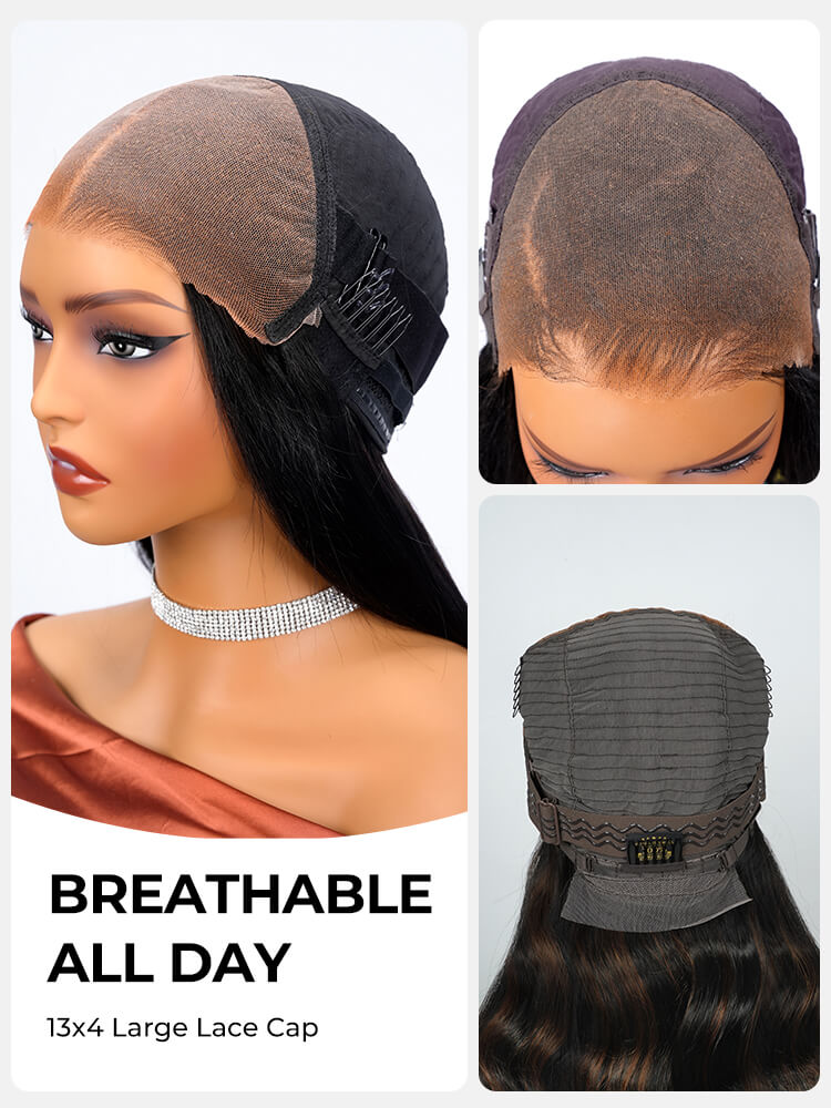 breathable 13x4 lace frontal