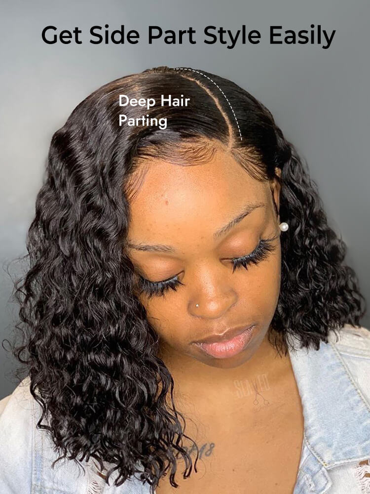 4 inch hair parting 