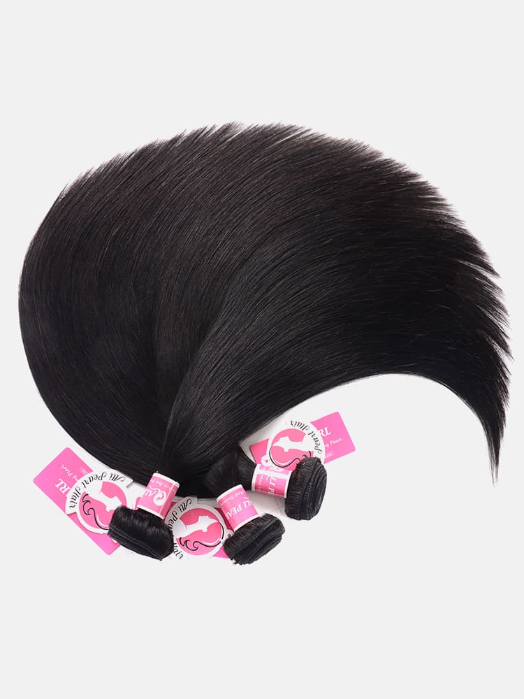 Alipearl Straight 3 Bundles Malaysian Unprocessed 100% Human Hair