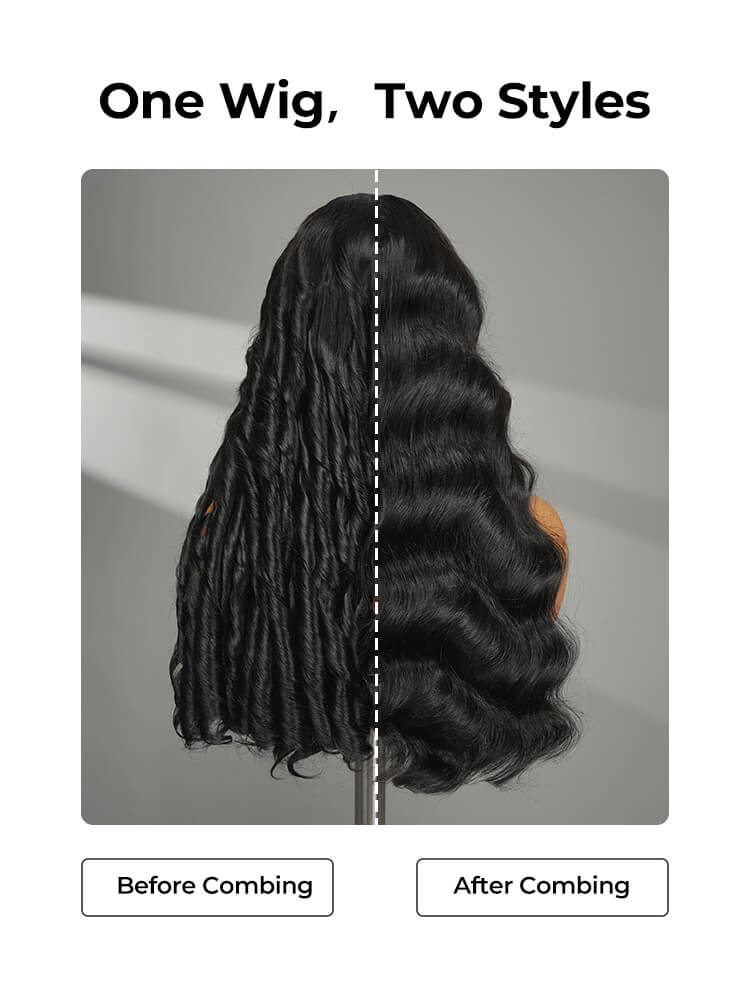 one wig two styles