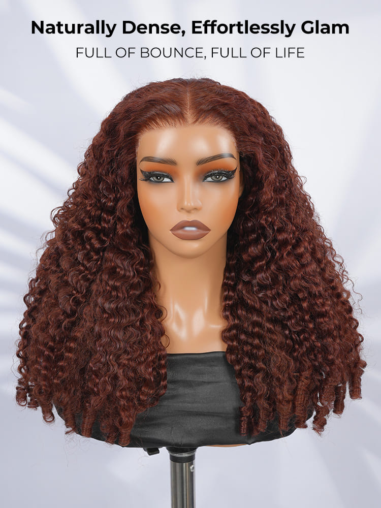 full volume curly wig