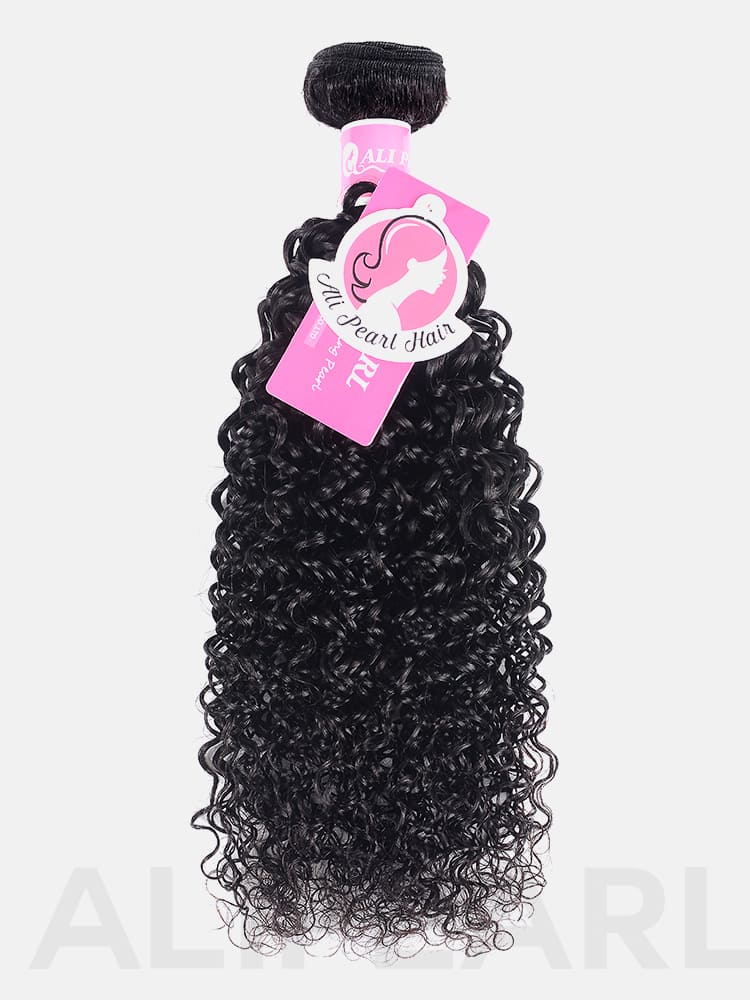 Alipearl Unprocessed Peruvian Hair Curly 1 Bundles/Lot