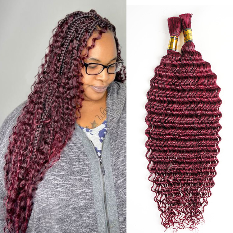 Deep Wave #99j Color Hair Bulk  