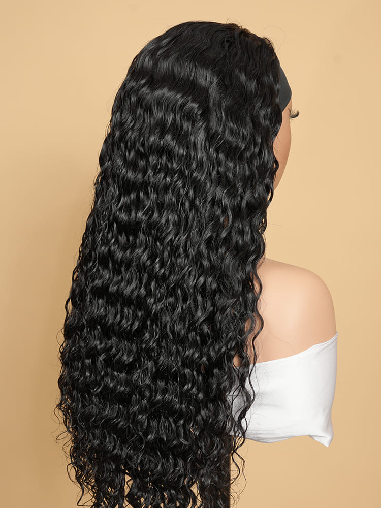 loose curly glueless wig