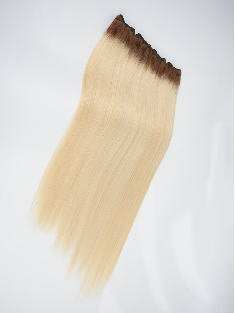 Human Hair T4/613 Ombre Bundle