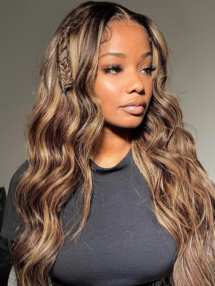 brown balayage hair