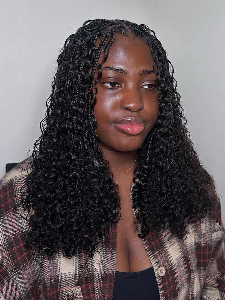 Square Box Braids Wigs