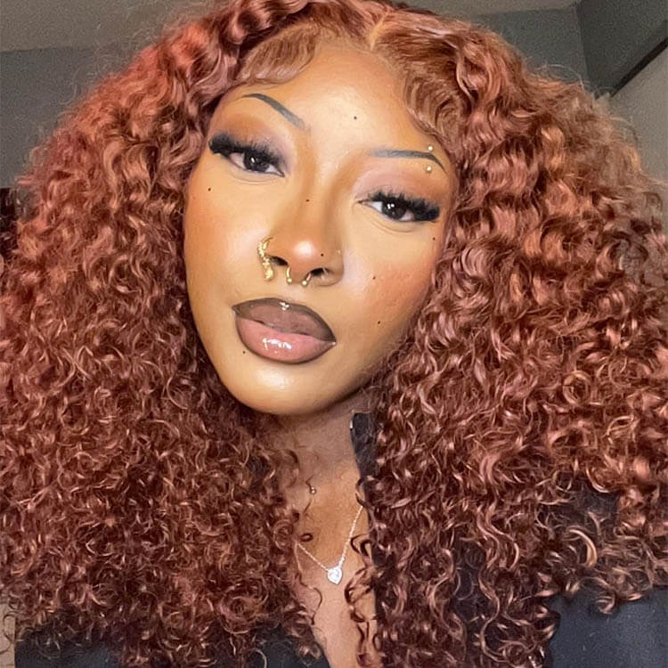Ginger Brown Hair Wig