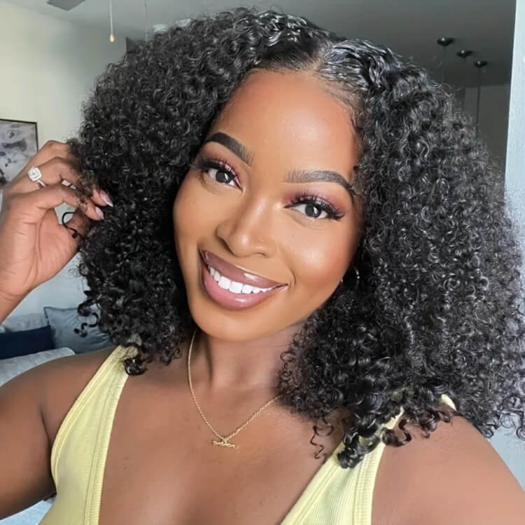 Fluffy Bouncy Short Curly