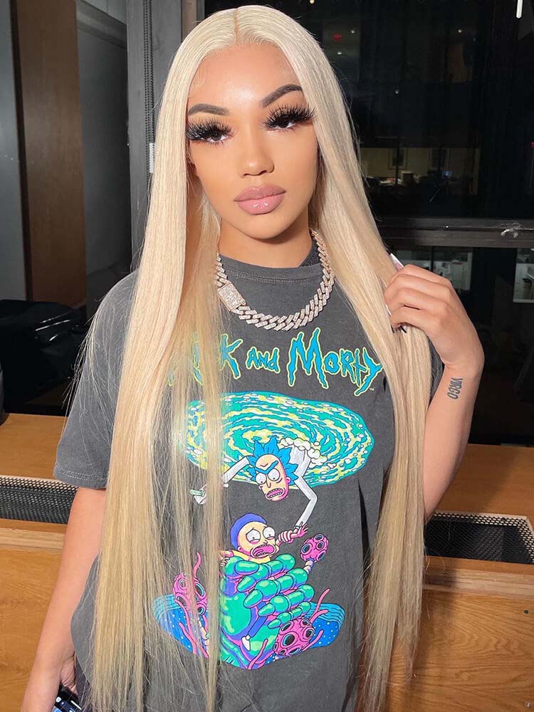 Blonde Color Glueless Wigs
