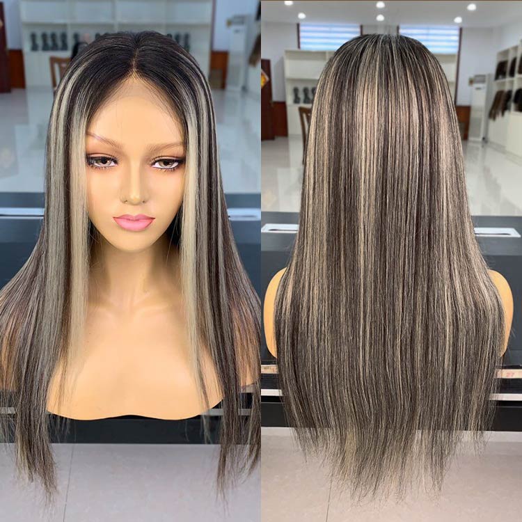 Blonde Mixed Colored Wigs