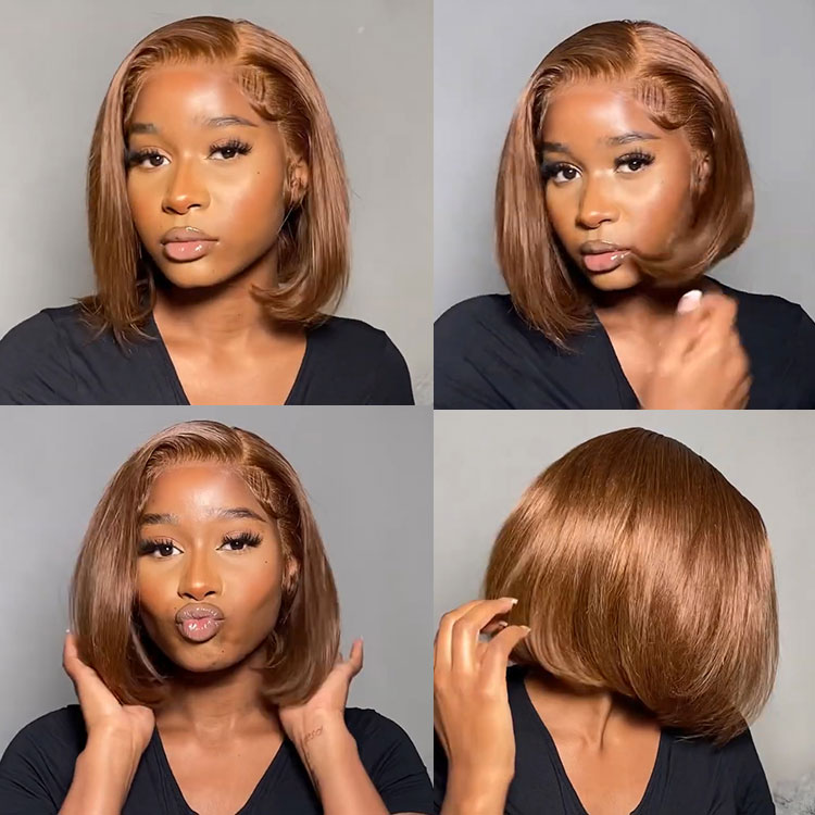 Brown Bob Wigs