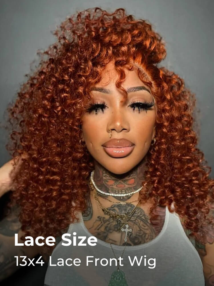 Wand Curl 13x4 Lace Frontal Wigs