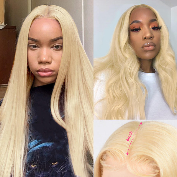613 Lace Front Wig 13x6 Lace Front Wig Blonde Human Hair Wigs -Alipearl Hair