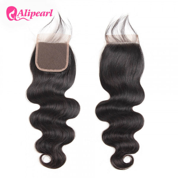 Top Selling Malaysian Body Wave Human Hair 3pcs with 4*4 Lace Closure ...