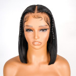 Stylist Braided Short Bob Wig 