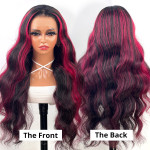 Black Red Wigs