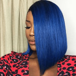 #1B/Blue Color Hair