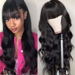 Body Wave Wigs With Bangs