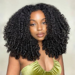 Curly Hair With Finger Coils