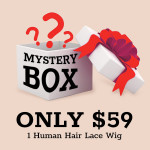 Mystery Human Hair Wig