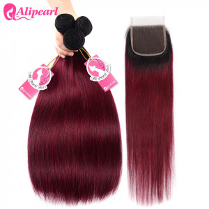 Ombre Weave With Frontal Closure Alipearl Hair