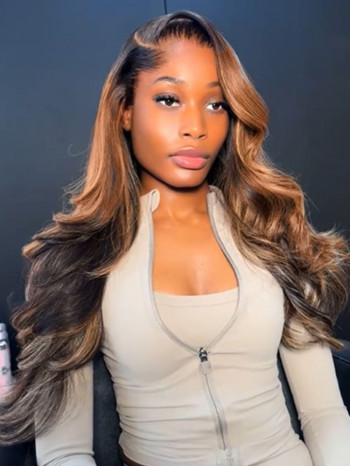 Highlight Lagos Hairline Loose Body Wave 13x6 HD Lace Front Wigs