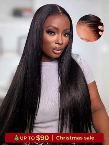 Alipearl Straight HD Lace Wigs 13*6 Lace Frontal Wigs 5*5 Closure Wigs HD Transparent Lace