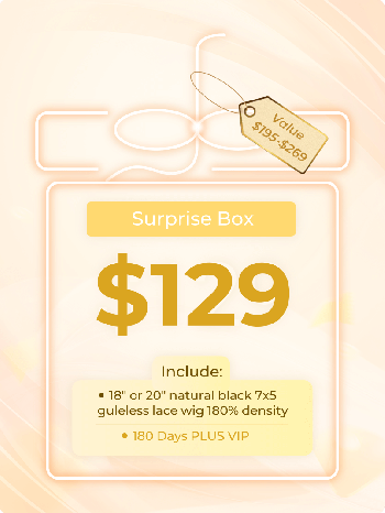 Surprise Box $129 (Value $195-$269) & 180 Days PLUS VIP